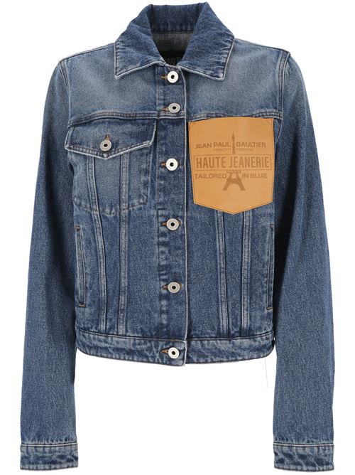 Blue cotton denim jacket JEAN PAUL GAULTIER | 24/30-F-VE064PD01357